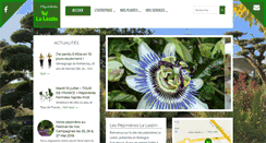 Desktop Screenshot of pepinieres-lelestin.fr