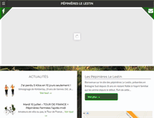 Tablet Screenshot of pepinieres-lelestin.fr